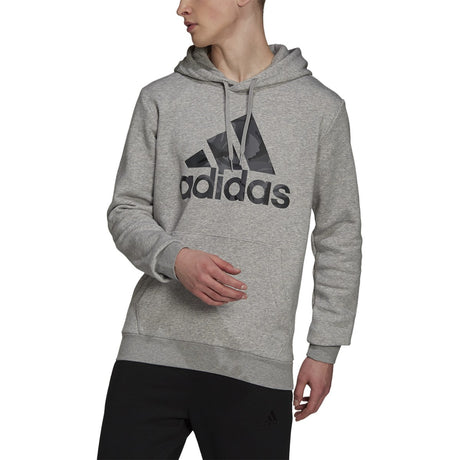 adidas Essentials Fleece Camo-Print Hoodie - Mens Casual