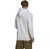 adidas Essentials Fleece Camo-Print Hoodie - Mens Casual