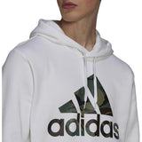 adidas Essentials Fleece Camo-Print Hoodie - Mens Casual