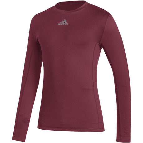 adidas Techfit Long Sleeve Warm Top - Mens Training