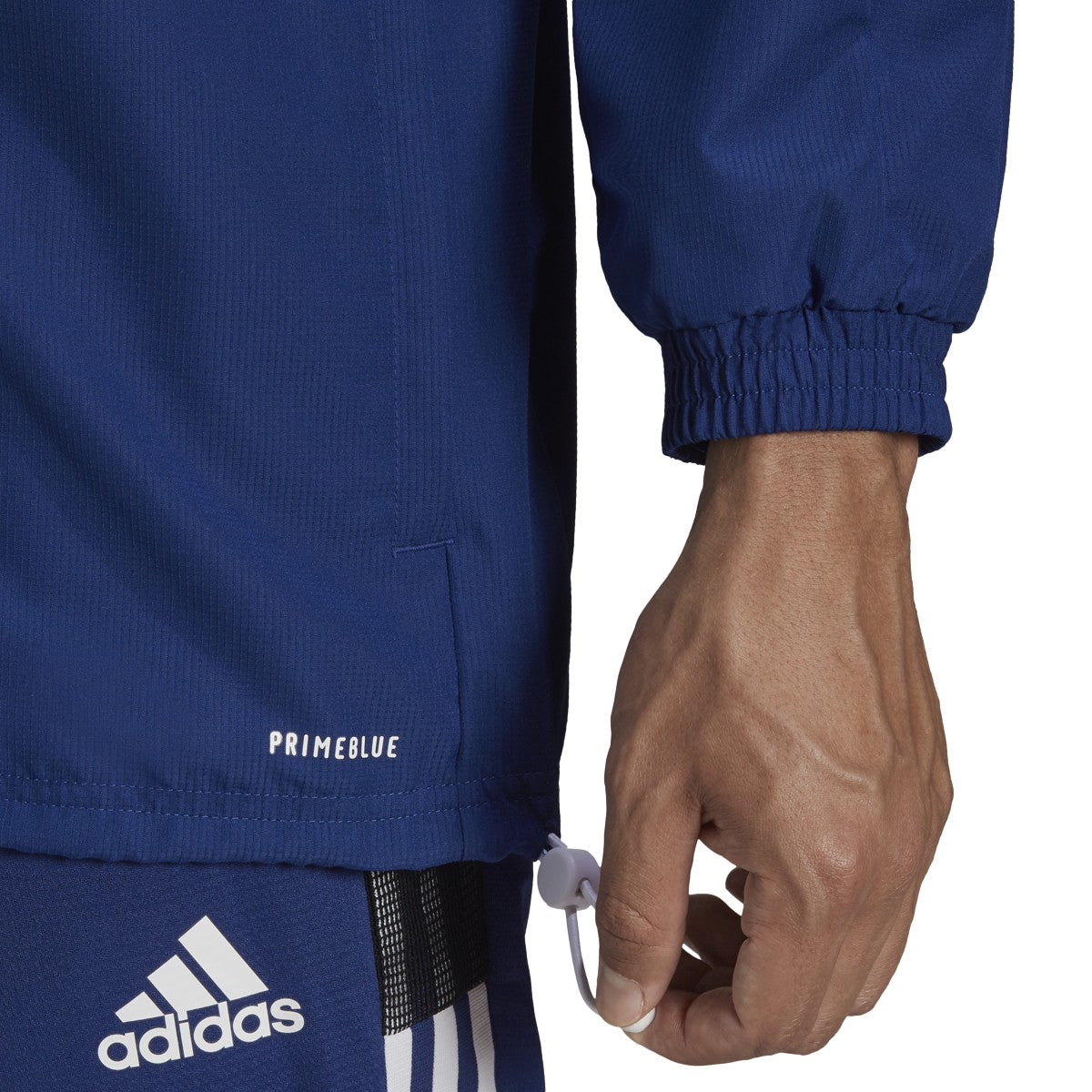 adidas Tiro Primeblue Warm Windbreaker - Mens Soccer