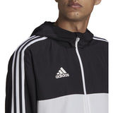 adidas Tiro Primeblue Warm Windbreaker - Mens Soccer