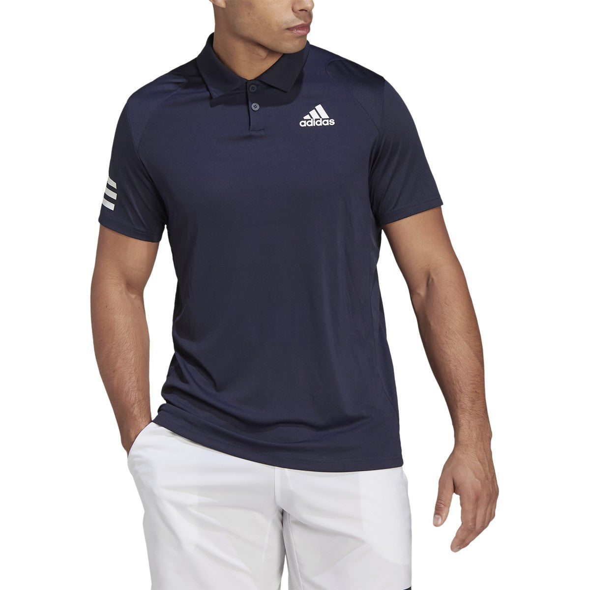 adidas Club 3-Stripe Polo Shirt - Mens Tennis