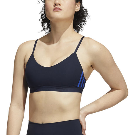 adidas All Me 3-Stripe Bra - Womens Training