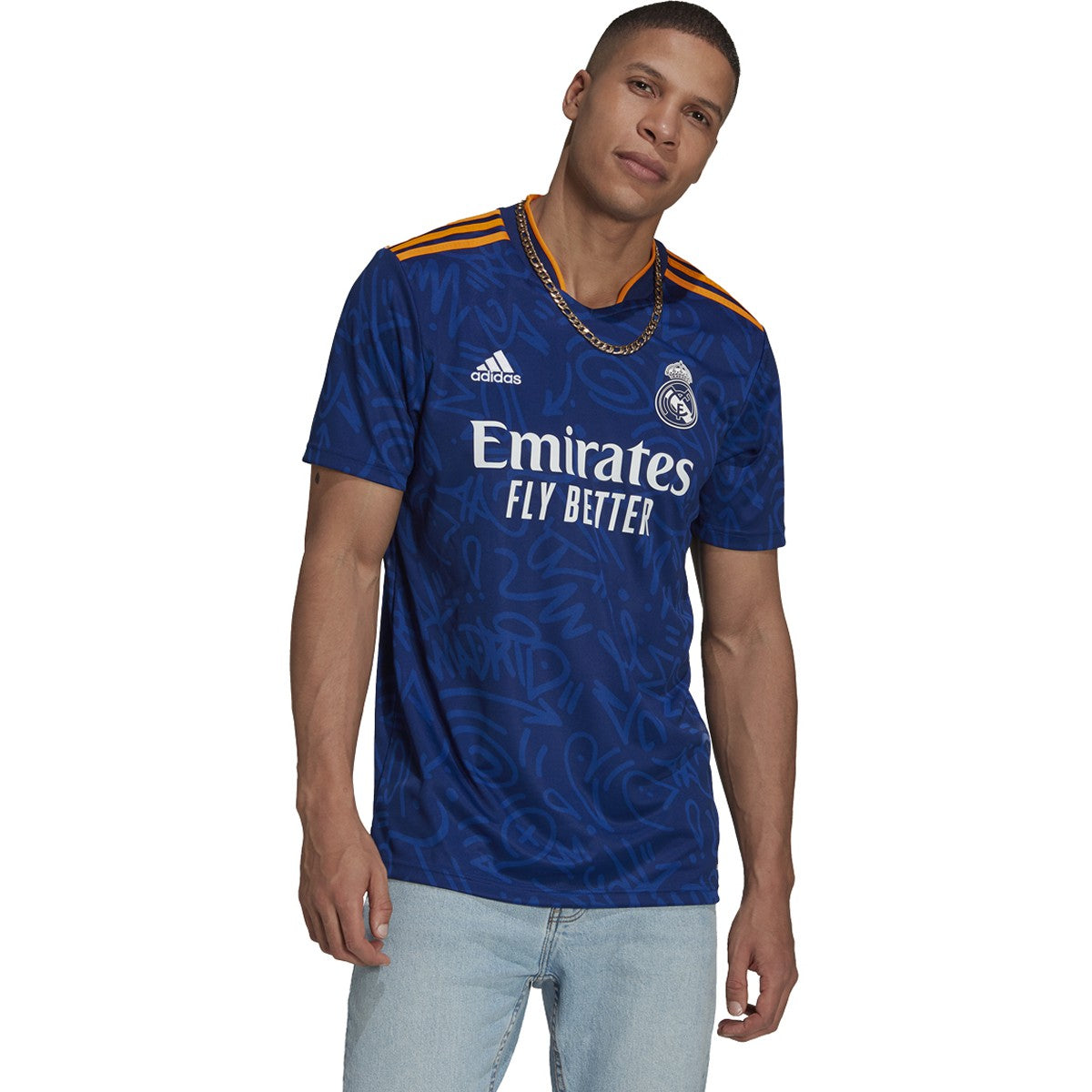 adidas 21-22 Real Madrid Away Jersey - Mens Soccer