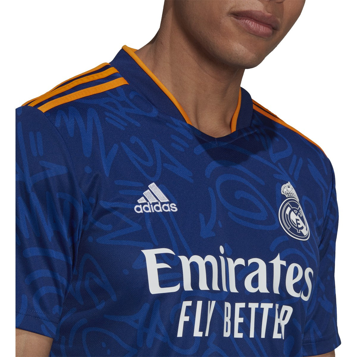 adidas 21-22 Real Madrid Away Jersey - Mens Soccer