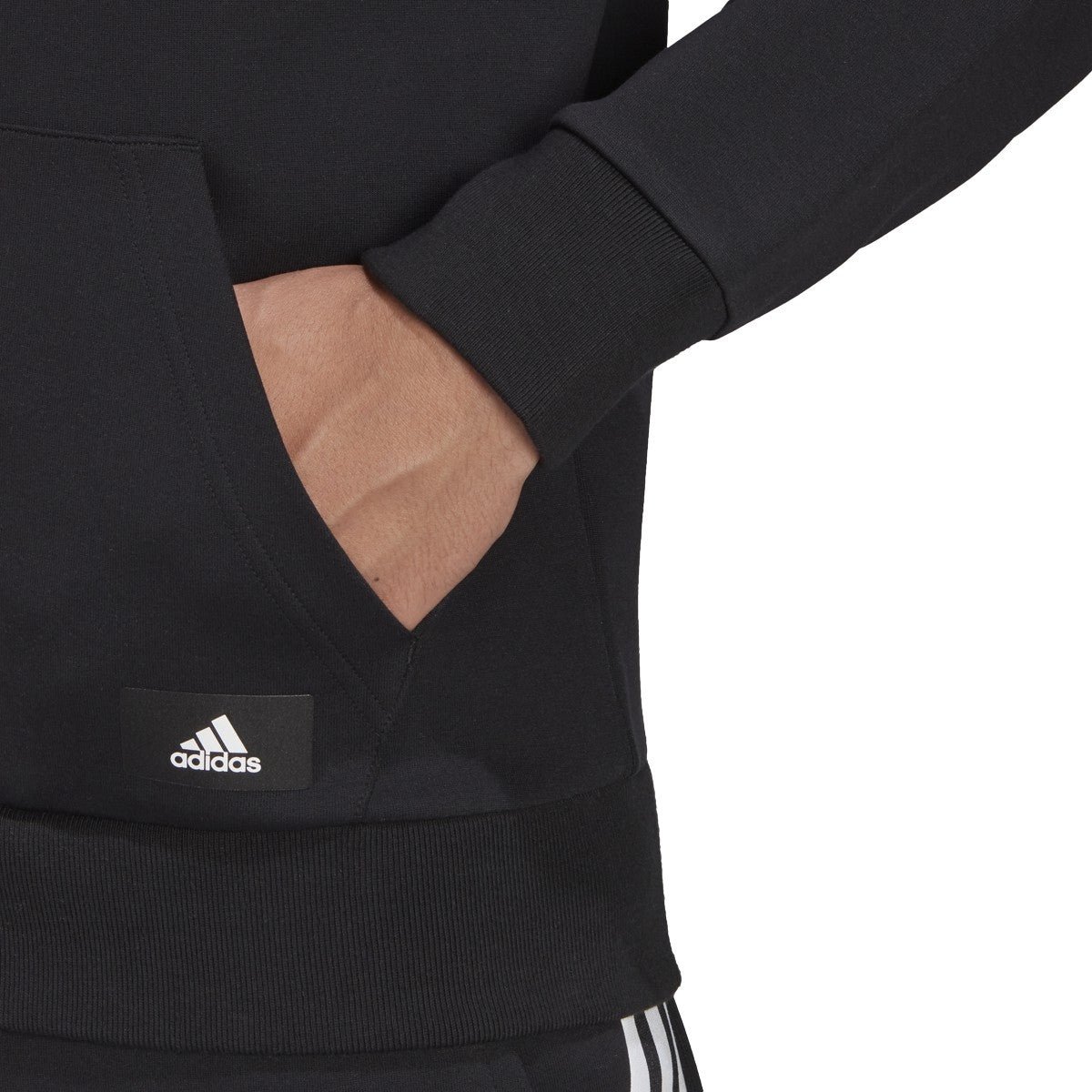 adidas Sportswear Future Icons 3-Stripe Full-Zip Hoodie - Mens Casual