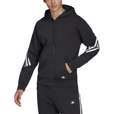 adidas Sportswear Future Icons 3-Stripe Full-Zip Hoodie - Mens Casual