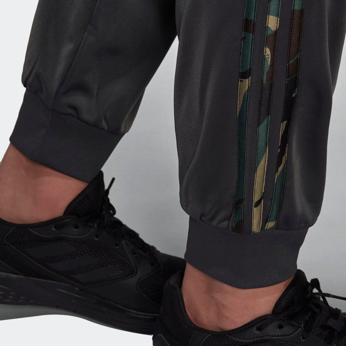 adidas Warm-Up Tricot Tapered Camo Pants - Mens Casual