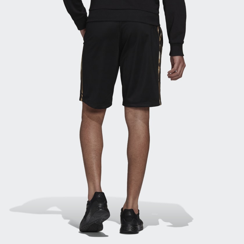 adidas Primegreen Essentials Warm-Up 3-Stripes Camo Shorts - Mens Casual