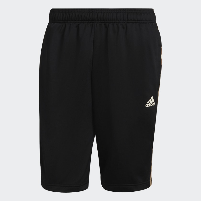 adidas Primegreen Essentials Warm-Up 3-Stripes Camo Shorts - Mens Casual
