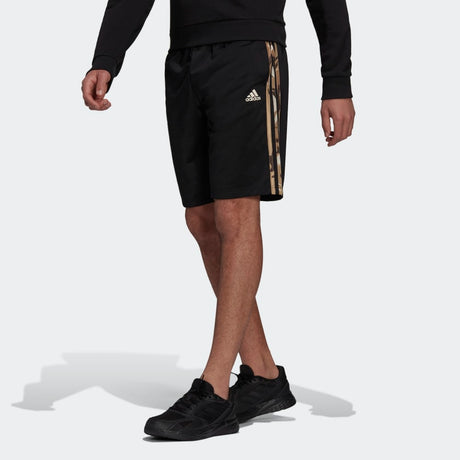 adidas Primegreen Essentials Warm-Up 3-Stripes Camo Shorts - Mens Casual