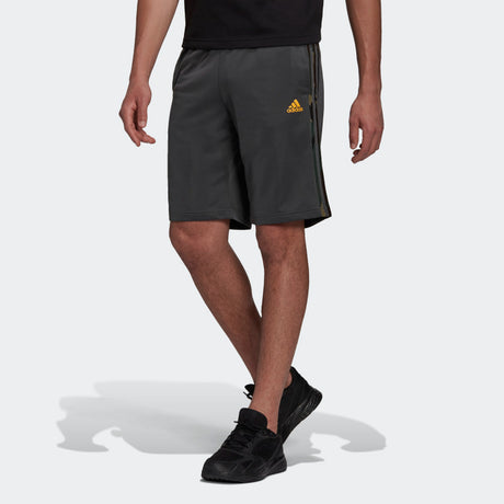 adidas Primegreen Essentials Warm-Up 3-Stripes Camo Shorts - Mens Casual
