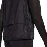 adidas Run Icon 3 Stripe Wind Running Vest - Womens Running