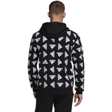 adidas All Over Print Fleece Hoodie - Mens Casual