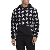 adidas All Over Print Fleece Hoodie - Mens Casual