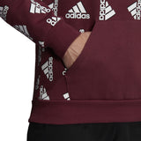 adidas All Over Print Fleece Hoodie - Mens Casual