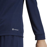 adidas Entrada 22 Womens Soccer Quarter Zip Training Shirt