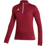 adidas Entrada 22 Womens Soccer Quarter Zip Training Shirt