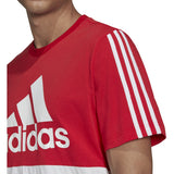 adidas Essentials Colorblock Tee - Mens Casual