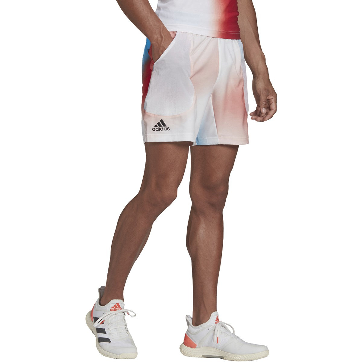 adidas Melbourne Ergo Printed 7 In. Shorts - Mens Tennis
