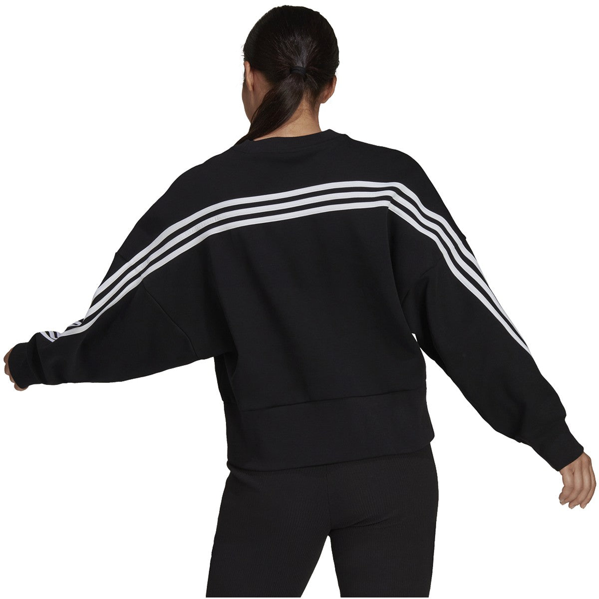 adidas Sportswear 3-Stripe Sweatshirt - Womens Casual