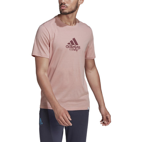 adidas Tennis Game Sweat Match Graphic T-Shirt - Mens Tennis