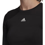 adidas Seamless Cropped Long Sleeve T-Shirt - Womens Training