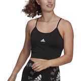 adidas Seamless Crop Top - Womens Training