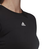adidas Seamless Fitted Cropped T-Shirt - Womens Training