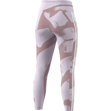 adidas Print 3-Stripes High Waisted Tights - Womens Training