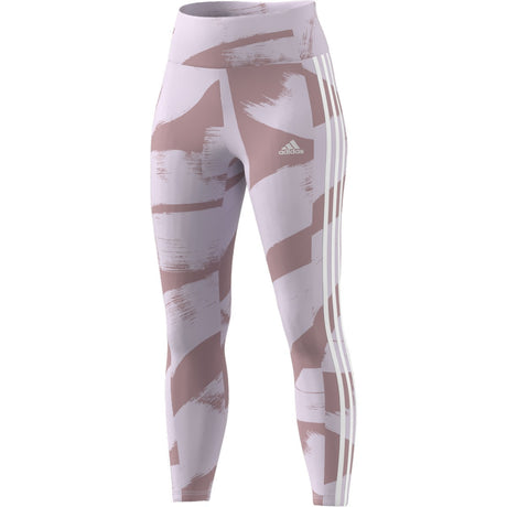 adidas Print 3-Stripes High Waisted Tights - Womens Training