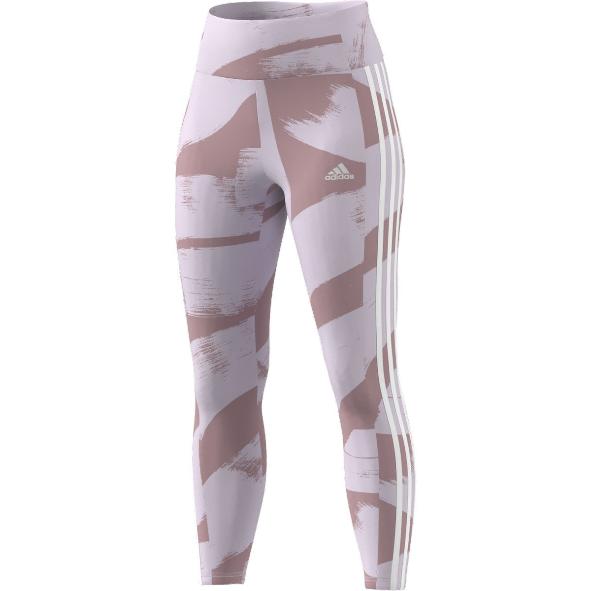 adidas Print 3-Stripes High Waisted Tights - Womens Training