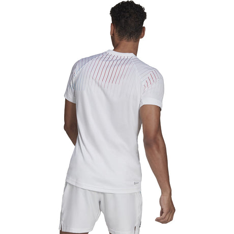 adidas Melbourne Freelift Printed T-Shirt - Mens Tennis