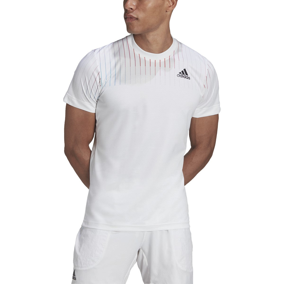 adidas Melbourne Freelift Printed T-Shirt - Mens Tennis