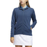 adidas Textured Full Zip Jacket - Womens Golf