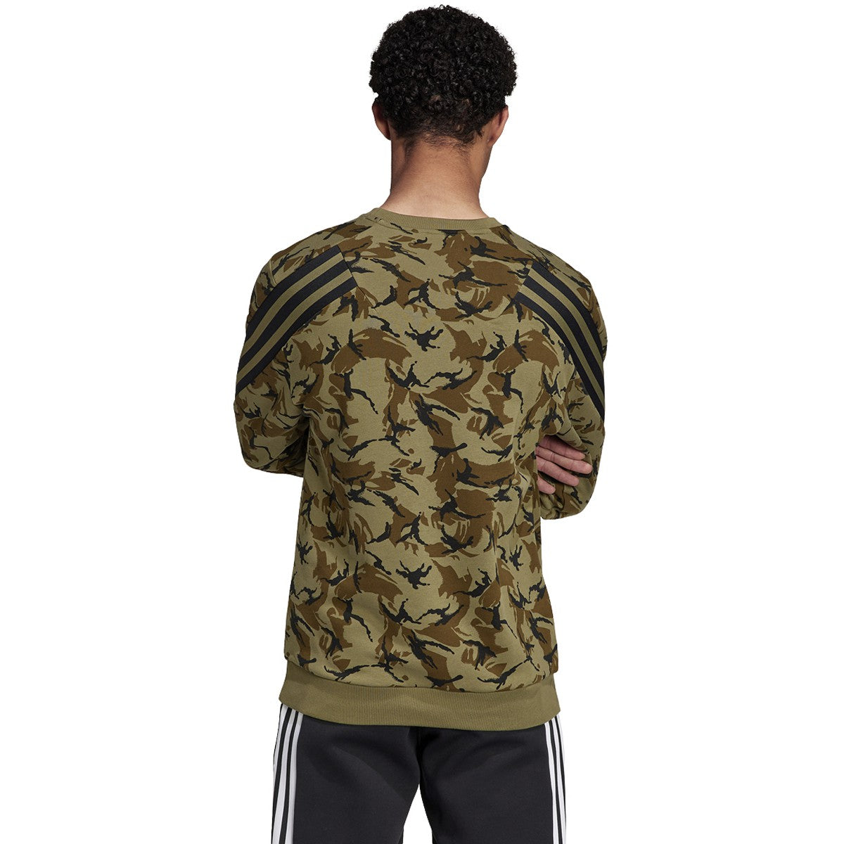 adidas Sportswear Future Icons Camo Graphic Sweatshirt - Mens Casual