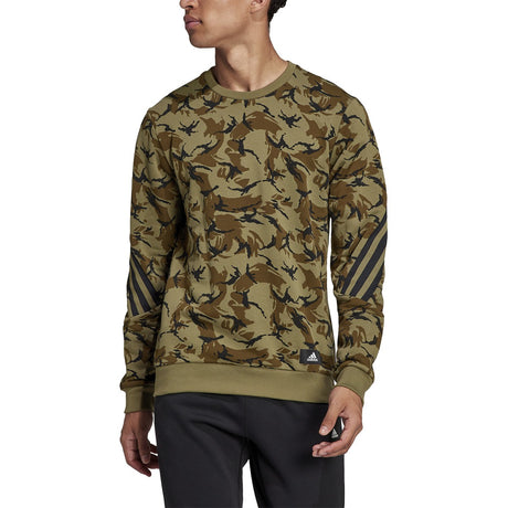 adidas Sportswear Future Icons Camo Graphic Sweatshirt - Mens Casual