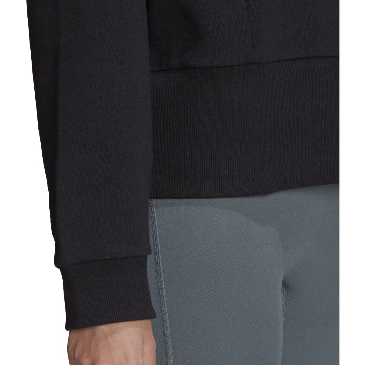 adidas Studio Fleece Sweatshirt - Womens Casual