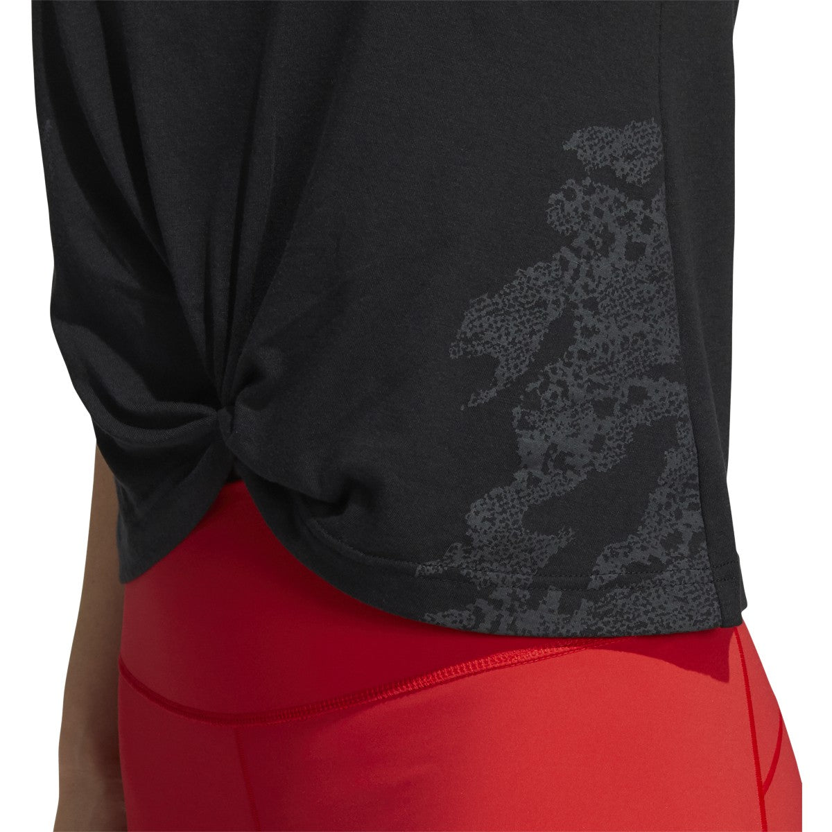 adidas Camo Graphic Knot Tank - Womens Training