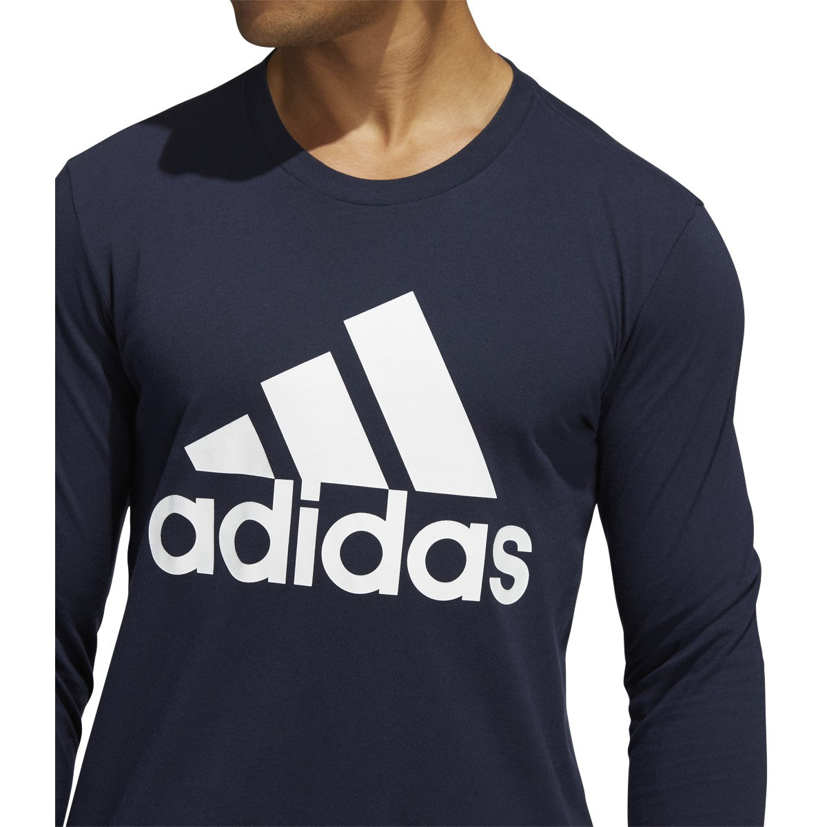 adidas Badge of Sport Longsleeve Tee - Mens Multi-Sport