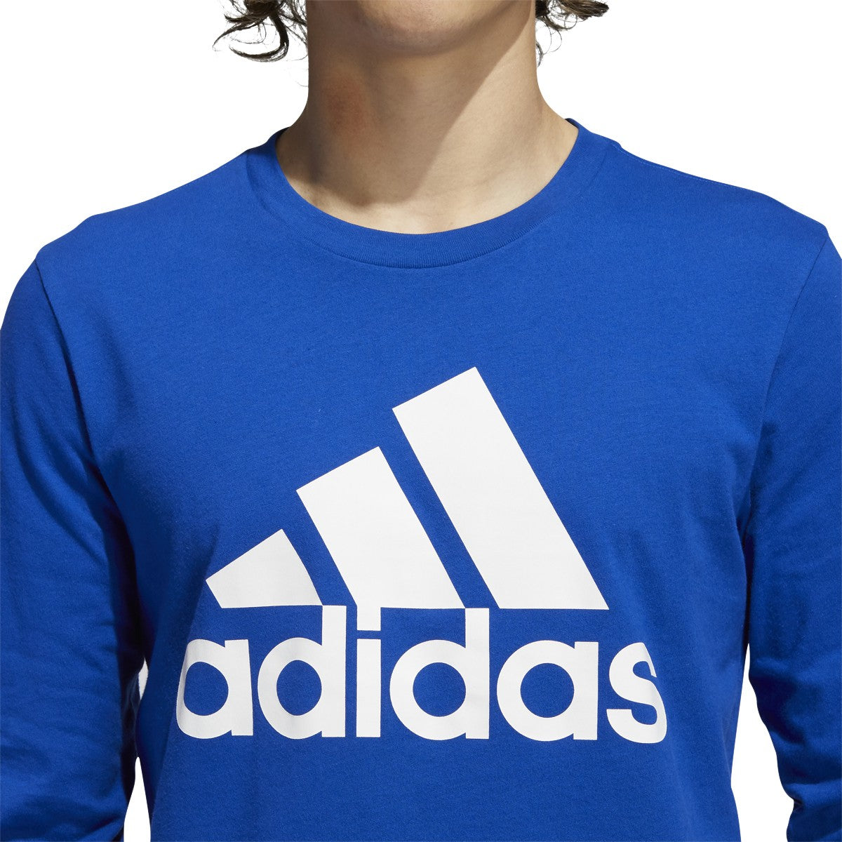 adidas Badge of Sport Longsleeve Tee - Mens Multi-Sport
