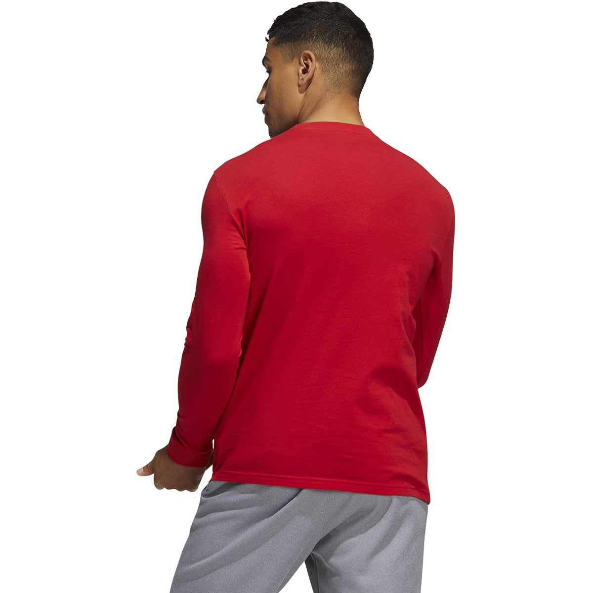 adidas Badge of Sport Longsleeve Tee - Mens Multi-Sport