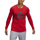 adidas Badge of Sport Longsleeve Tee - Mens Multi-Sport