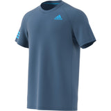 adidas Club 3-Stripe Tennis Tee - Mens Tennis