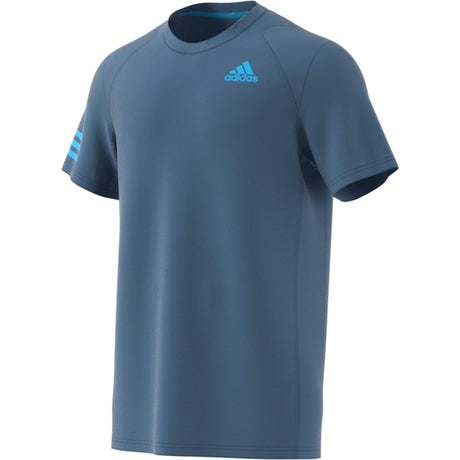 adidas Club 3-Stripe Tennis Tee - Mens Tennis
