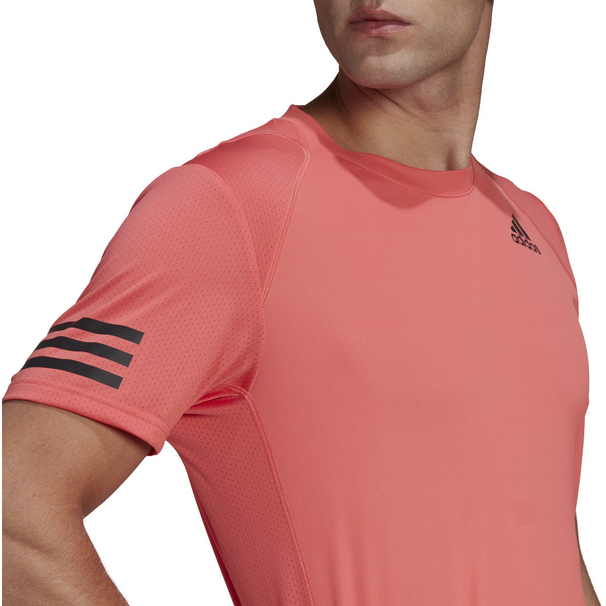 adidas Club 3-Stripe Tennis Tee - Mens Tennis