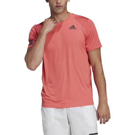 adidas Club 3-Stripe Tennis Tee - Mens Tennis