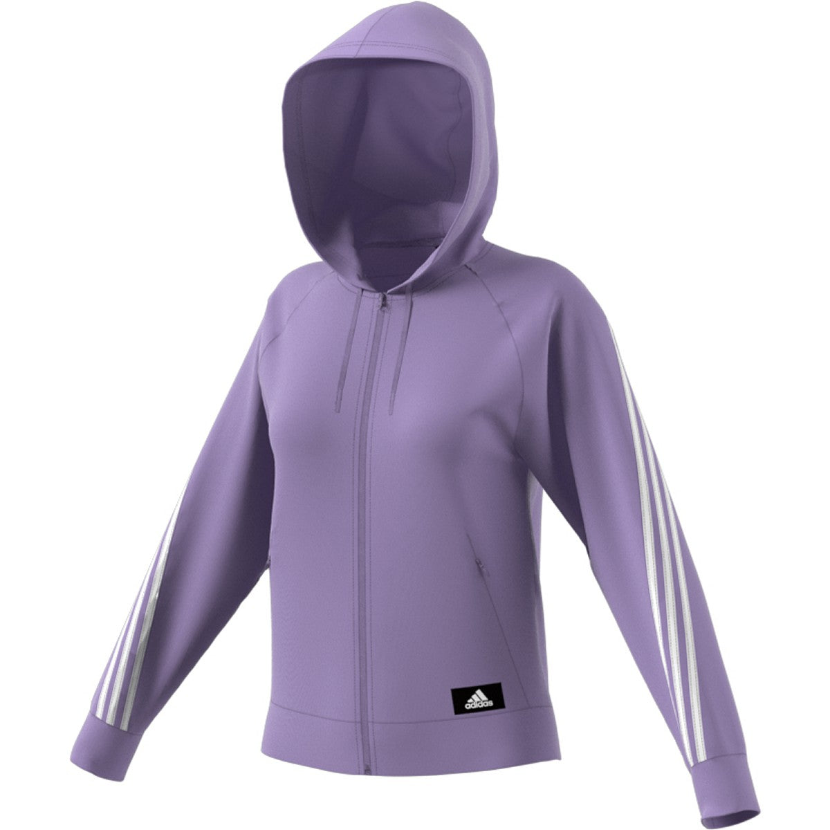 adidas Sportswear Future Icons 3-Stripe Hooded Track Top - Womens Casual