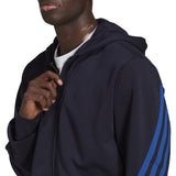 adidas Sportswear Future Icons 3-Stripe Full-Zip Hoodie - Mens Casual